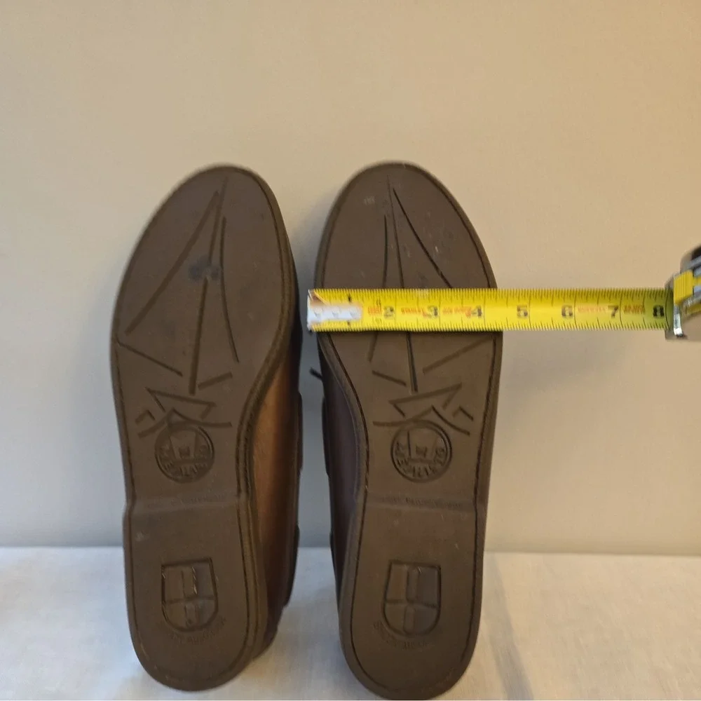 Mephisto Spinnaker Air Relax Men's Boat Shoes Size 13 M Leather Brown Loafer
